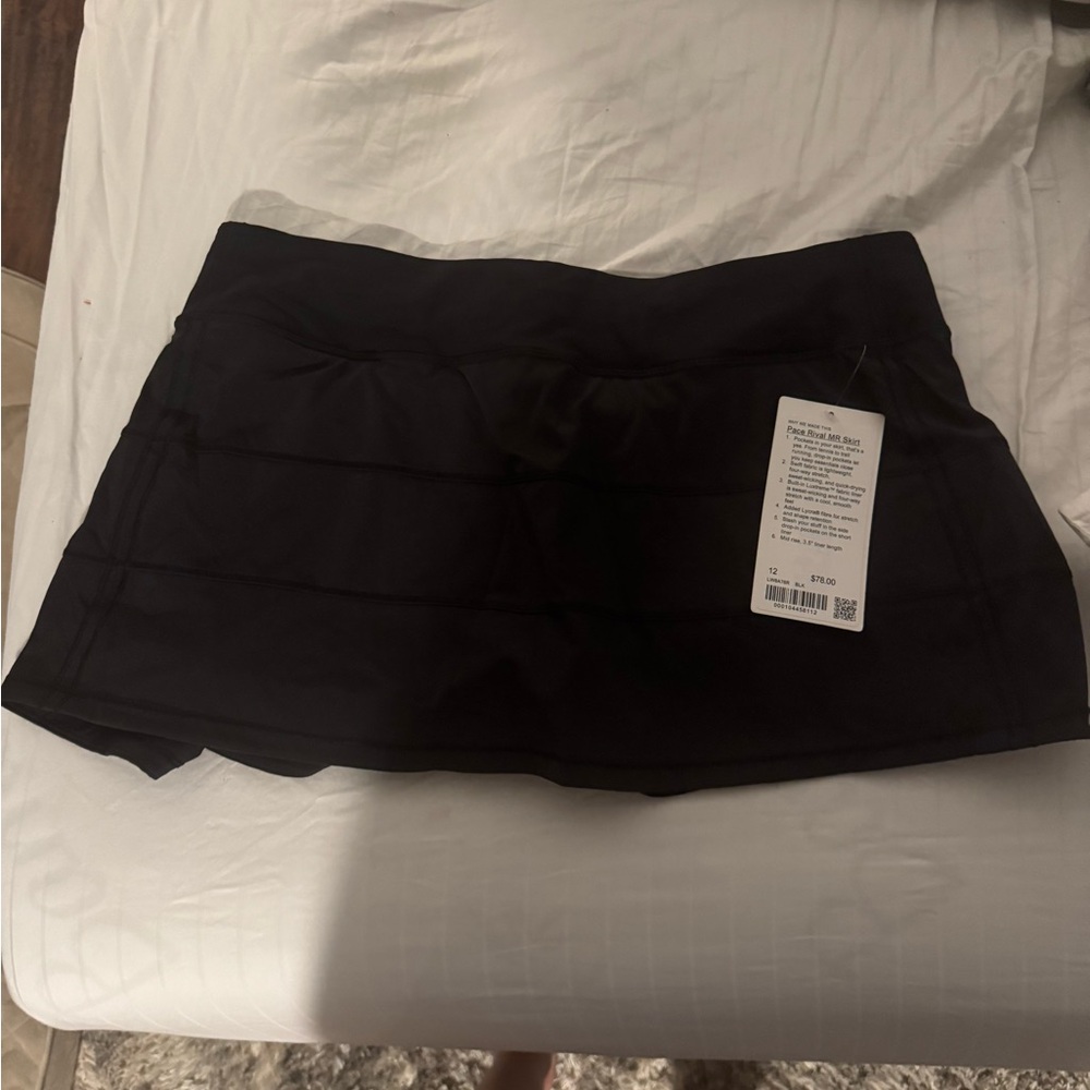 NEW: Lululemon Skirt Pace Rival MR Skirt